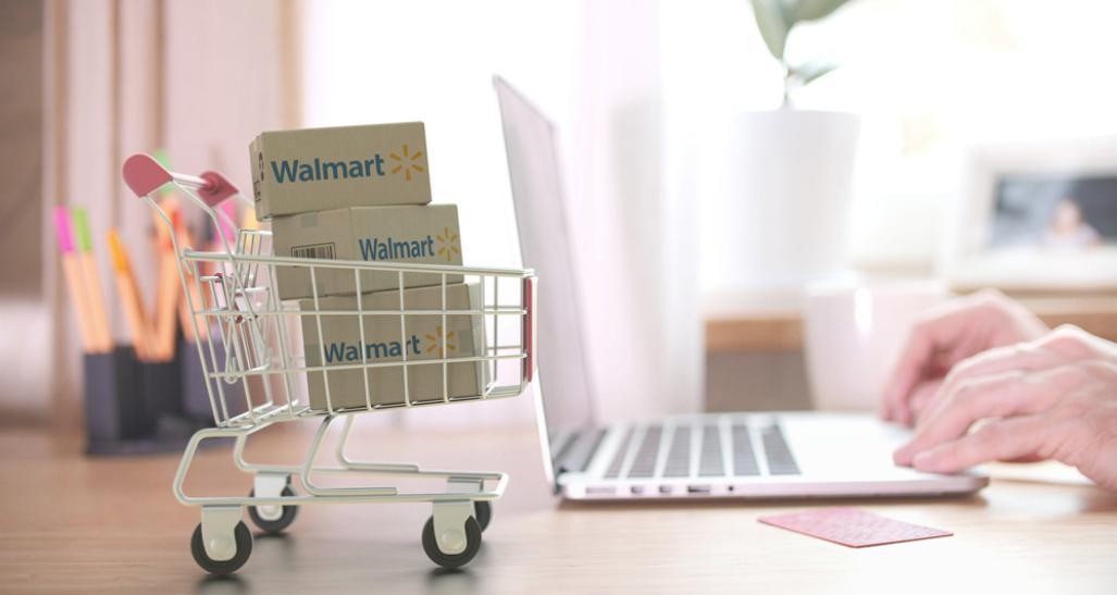 Walmart shopping online.