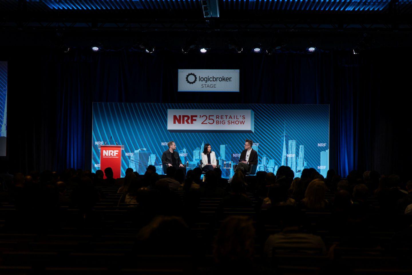 Retail leaders speaking at NRF 2025.