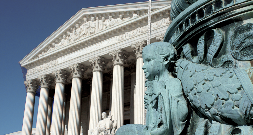 US Supreme Court statue