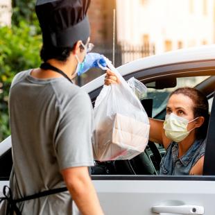 Curbside pickup during coronavirus