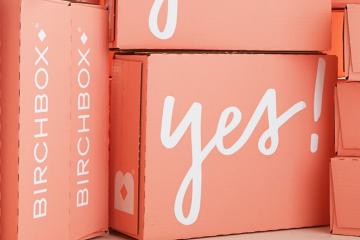 Birchbox boxes