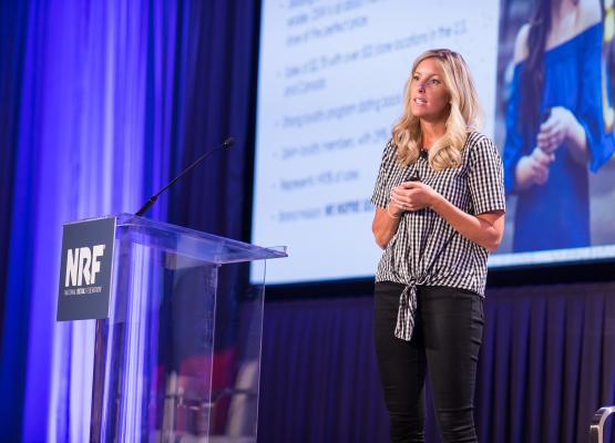 Julie Roy, DSW, speaks at NRF NXT